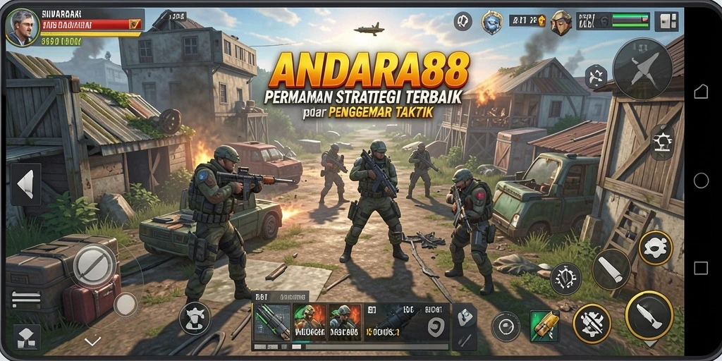 Gameplay strategi yang menegangkan di ANDARA88