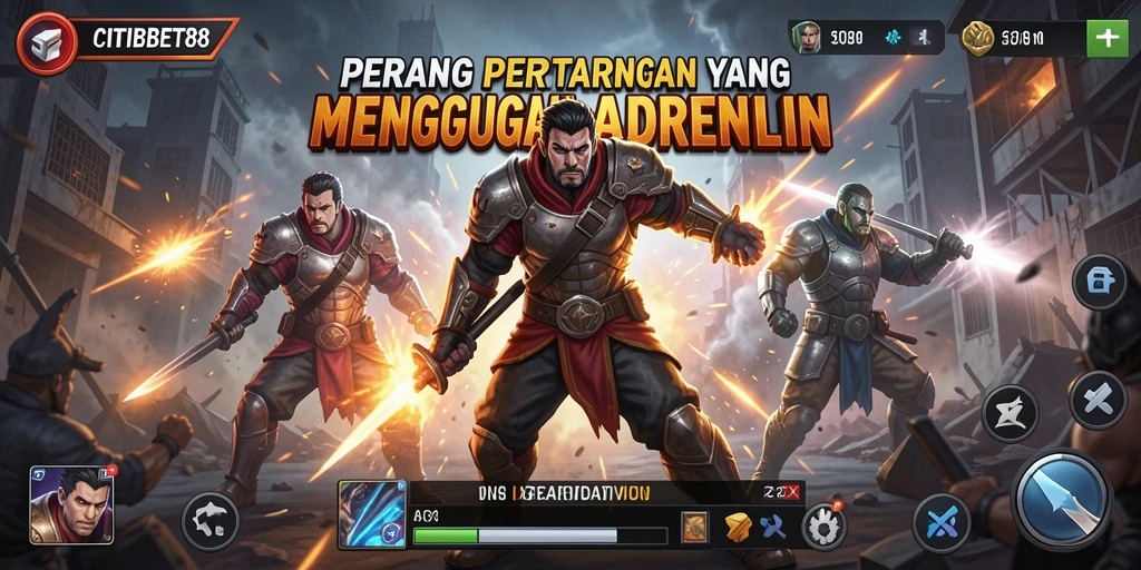 Gameplay seru dengan pertarungan penuh aksi di CITIBET88.