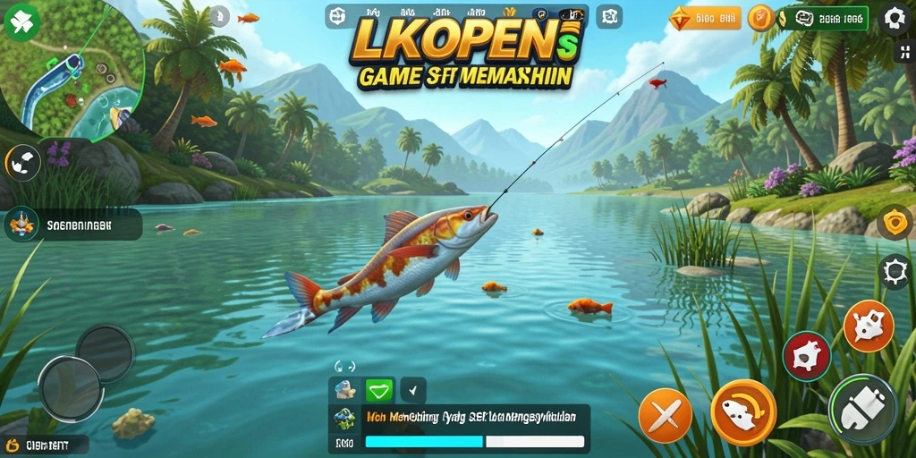 Tangkapan ikan yang besar dan gameplay yang menarik di LKOPEN.