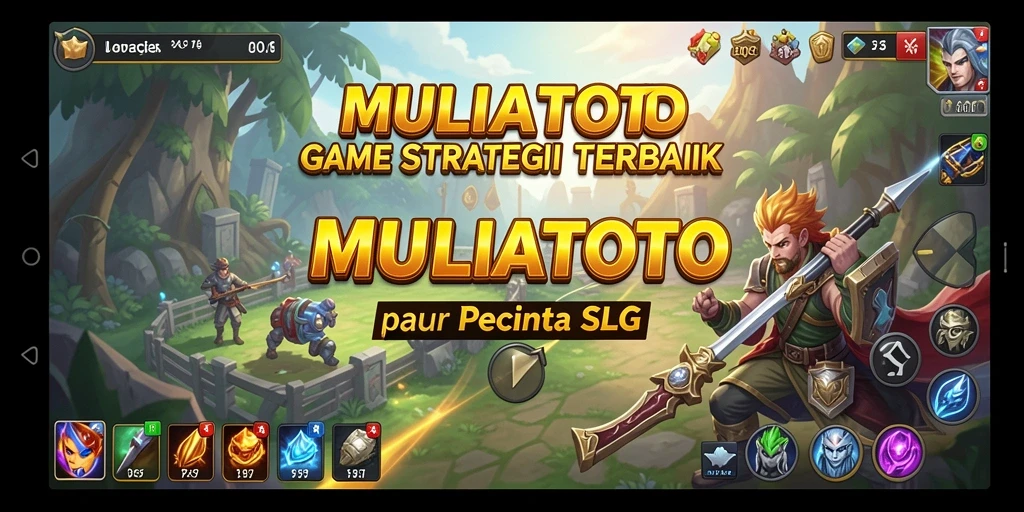 Tampilan seru gameplay MULIATOTO yang menarik dan strategis.
