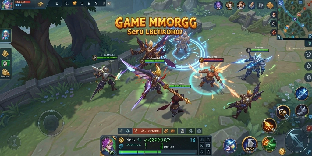 Screenshot gameplay PK95 menampilkan aksi seru dalam dunia MMORPG.