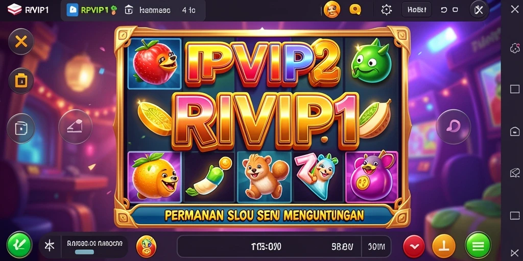 Tampilan menarik dari gameplay RPVIP1 yang seru dan interaktif.