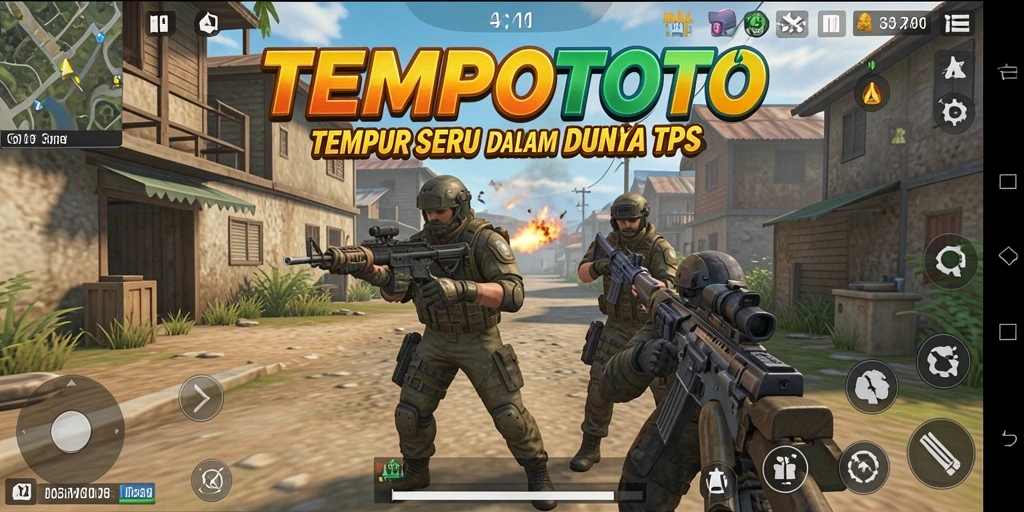 Tangkapan layar gameplay seru dalam TEMPOTOTO