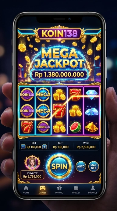 Screenshot antarmuka pengguna koin138 yang menunjukkan berbagai aplikasi.